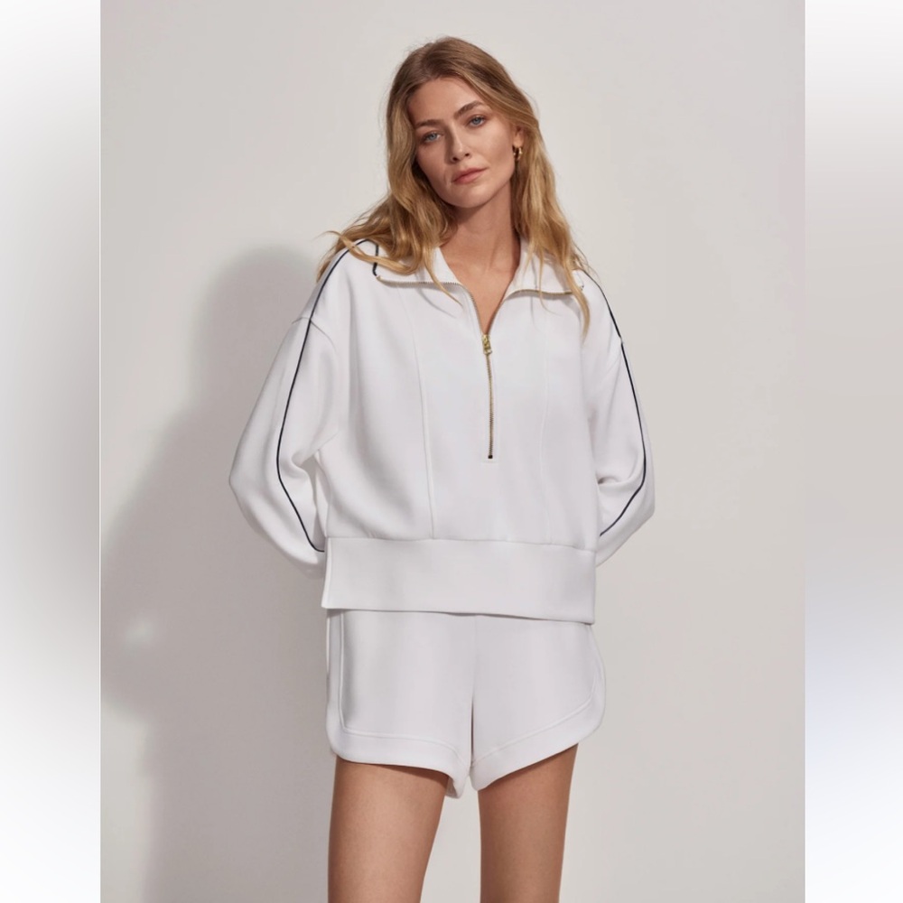 Varley Double Soft Davenport half zip sweatshirt